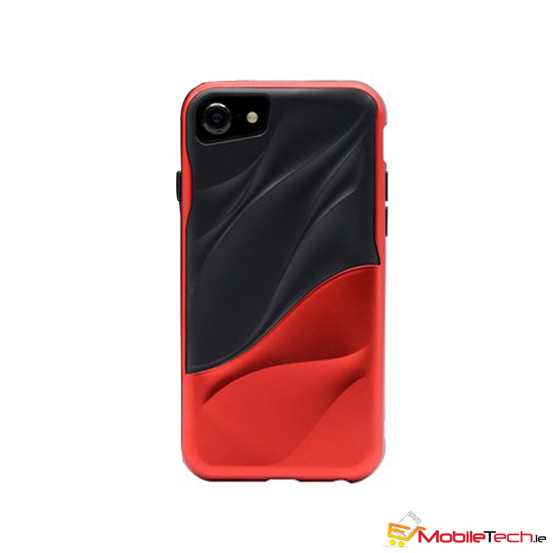 mobiletech-iPhone7-8-Water-Ripple-Cover-Case-BlackRed